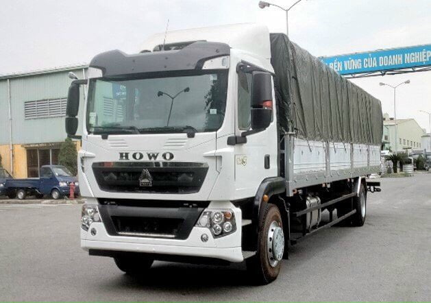 Xe tải thùng Howo 8 tấn 3 thùng 10m