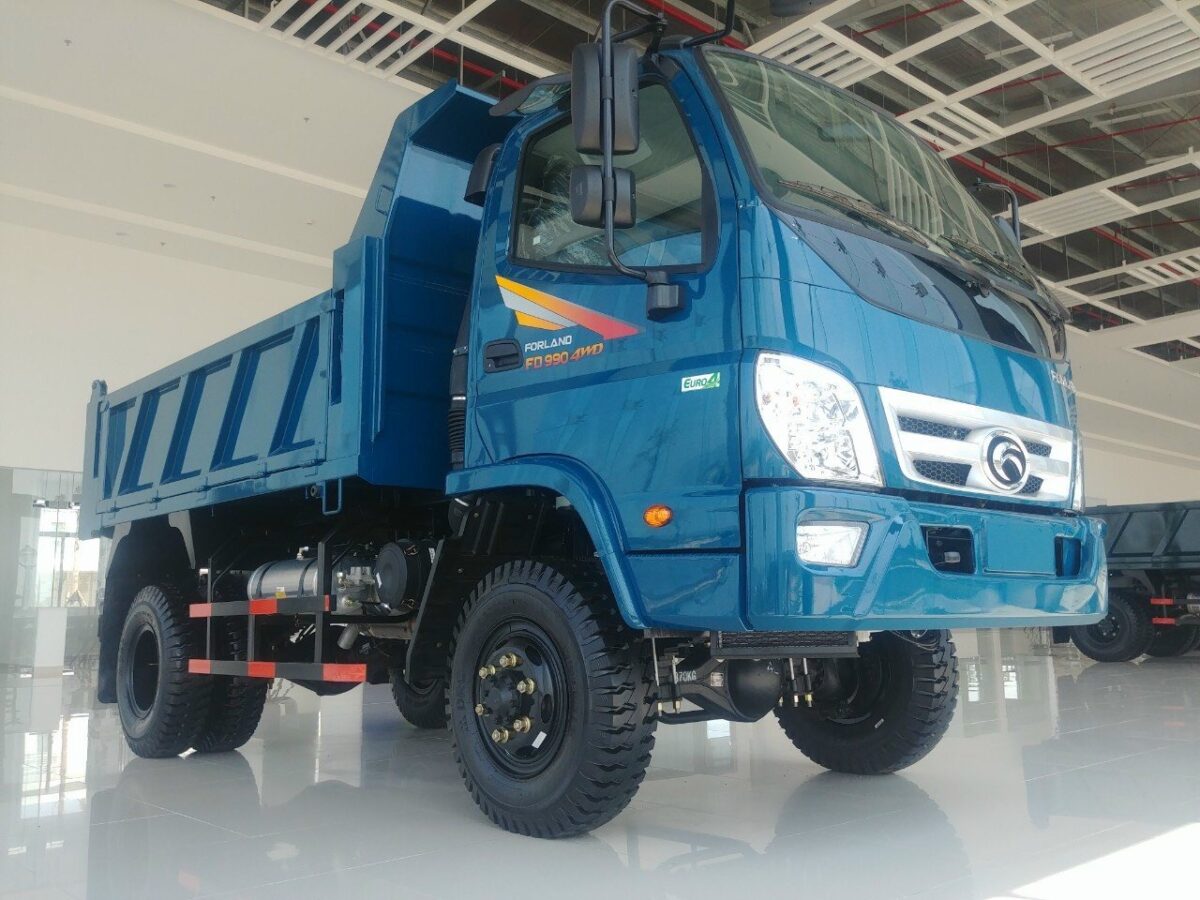 Đánh giá chuyên sâu xe ben Thaco Forland FD990 4WD 5 tấn: lựa chọn tối ưu cho vận tải công trình - Ảnh 1