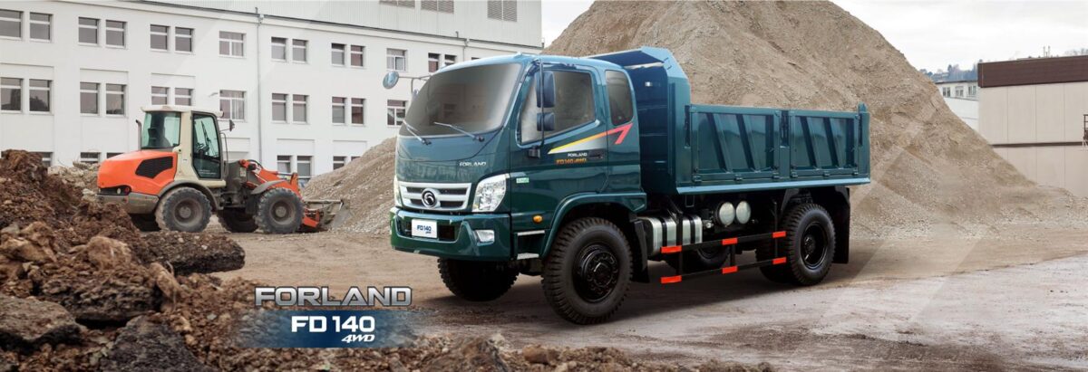 Xe ben Thaco Forland FD140 8 tấn: lựa chọn tối ưu cho vận tải công trình - Ảnh 1