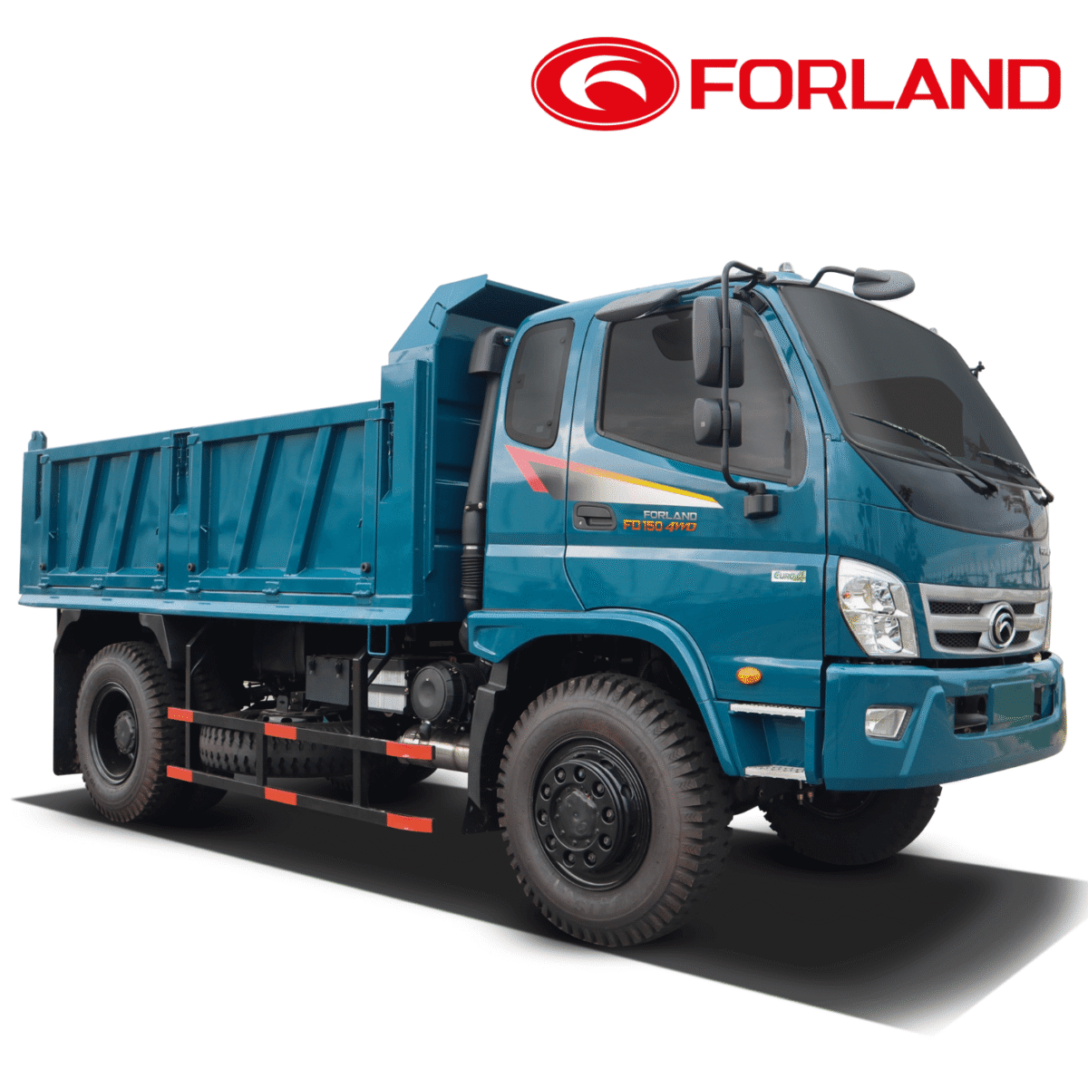 Phân tích chuyên sâu xe ben Forland FD150 4WD – xe ben Thaco 2 cầu dầu 8.3 tấn 6.7 khối - Ảnh 1