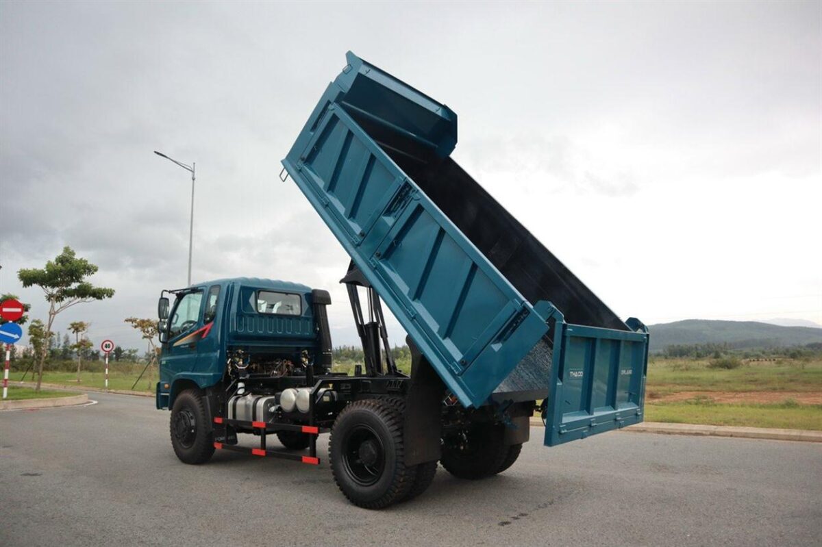 Phân tích chuyên sâu xe ben Forland FD150 4WD – xe ben Thaco 2 cầu dầu 8.3 tấn 6.7 khối - Ảnh 7
