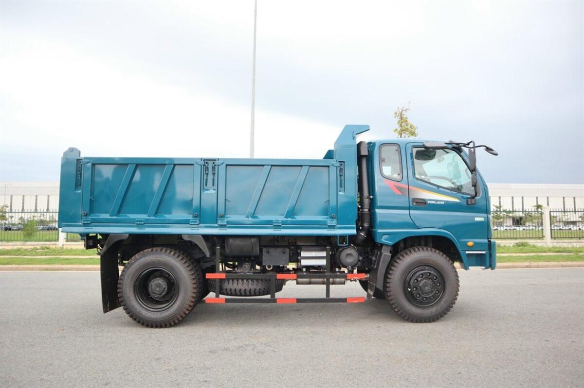 Phân tích chuyên sâu xe ben Forland FD150 4WD – xe ben Thaco 2 cầu dầu 8.3 tấn 6.7 khối - Ảnh 6
