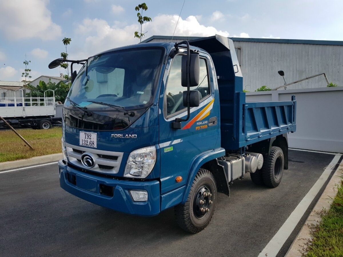 Phân tích chuyên sâu xe ben 1 cầu Thaco Forland FD700B 3.49 tấn thùng 2.9 khối: lựa chọn tối ưu cho vận tải công trình - Ảnh 8
