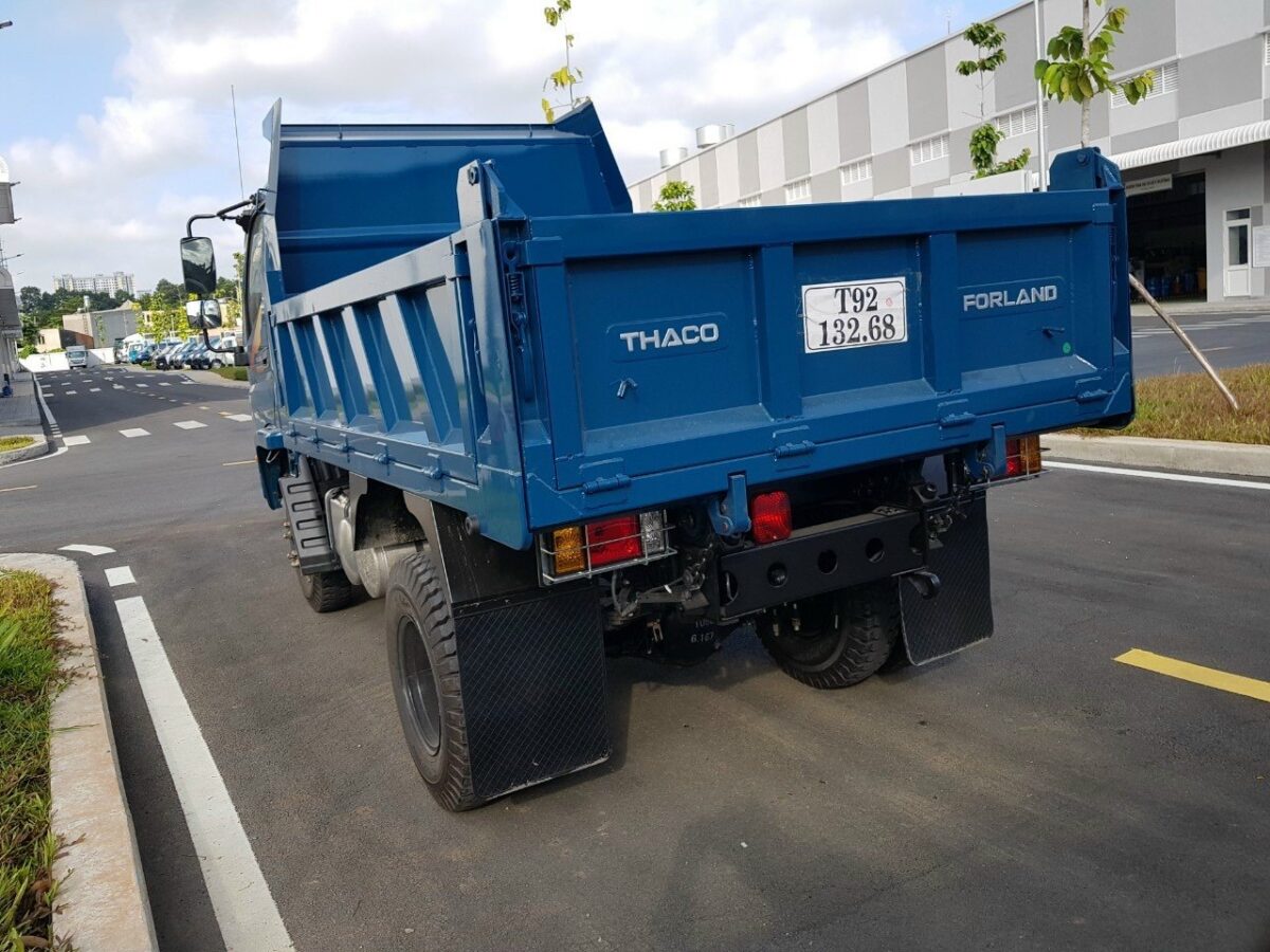 Phân tích chuyên sâu xe ben 1 cầu Thaco Forland FD700B 3.49 tấn thùng 2.9 khối: lựa chọn tối ưu cho vận tải công trình - Ảnh 9