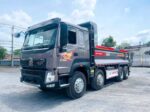 Xe ben V7X 400 8x4 thùng đúc: lựa chọn tối ưu cho vận tải công trình chuyên nghiệp