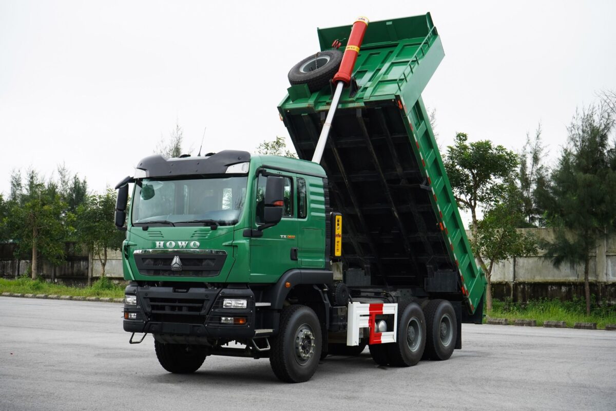 Đánh giá chuyên sâu xe ben Howo TX D600 3 chân: Lựa chọn tối ưu cho vận tải nặng - Ảnh 4