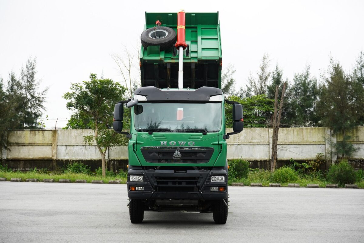 Đánh giá chuyên sâu xe ben Howo TX D600 3 chân: Lựa chọn tối ưu cho vận tải nặng - Ảnh 7