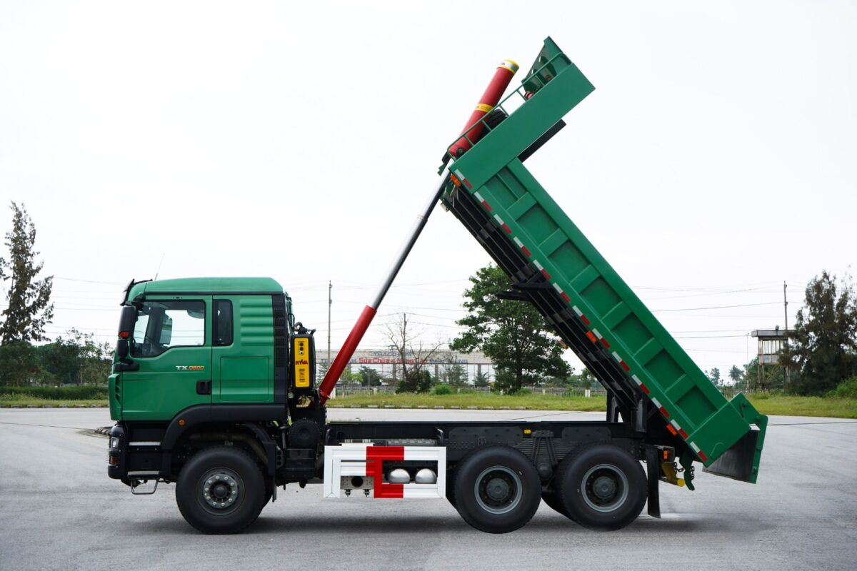 Đánh giá chuyên sâu xe ben Howo TX D600 3 chân: Lựa chọn tối ưu cho vận tải nặng - Ảnh 6